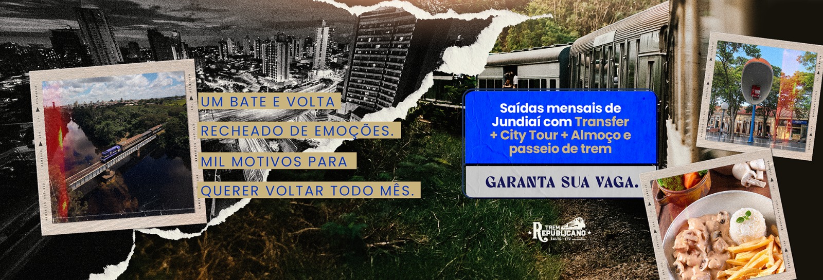 Pacote Completo com Saída de Jundiaí-SP